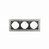 Efapel animato ramka 3-krotna aluminium grafit 90930 tas