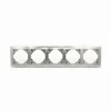 Efapel Aquarella ramka 5-krotna aluminium 90950 tal
