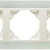 Efapel cristal ramka 3-krotna szkło lodowy 90930 tcg