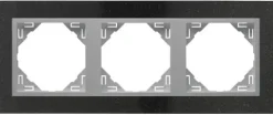 Efapel petra ramka 3-krotna granit aluminium 90930 tga