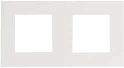 Efapel Quadro45 ramka 2-krotna biały 45920 TBR