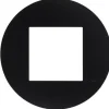 Efapel Quadro45 ramka 1-krotna czarny 45911 KPM