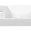 Ekskluzywna Umywalka Small 40x22 z Powłoką NanoShine Mała Toaleta WC
