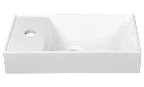 Ekskluzywna Umywalka Small 40x22 z Powłoką NanoShine Mała Toaleta WC