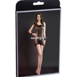 Elastyczne Body Opinające Ciało Mini Sukienka S/L (031)