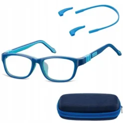 ELASTYCZNE Dziecięce Oprawki Okulary dzieci zerówki SUNOPTIC Gumka + ETUI