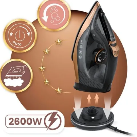 Żelazko bezprzewodowe parowe 2600W Berdsen BD-333 ceramiczna powłoka