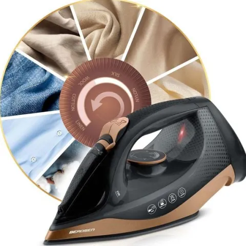 Żelazko bezprzewodowe parowe 2600W Berdsen BD-333 ceramiczna powłoka