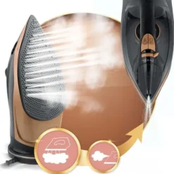 Żelazko bezprzewodowe parowe 2600W Berdsen BD-333 ceramiczna powłoka
