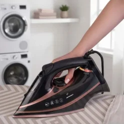 Żelazko parowe 3000W Berdsen BD-332 ceramiczna powłoka praca w pionie