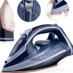 Żelazko parowe 3000W Berdsen BD-330 ceramiczna powłoka praca w pionie