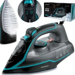 Żelazko parowe 2600W Berdsen BD-331 ceramiczna powłoka praca w pionie