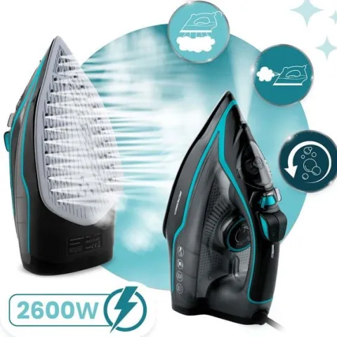Żelazko parowe 2600W Berdsen BD-331 ceramiczna powłoka praca w pionie