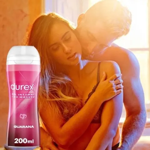 ŻEL DUREX PLAY 2w1 z Pobudzającą Guaraną 200 ml Stymulujący Do Masażu Sexu