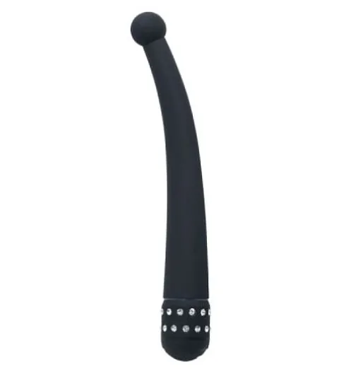 Elegancki czarny wibrator Punkt G