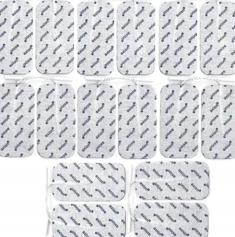 Elektrody TENS żelowe do elektrostymulatora EMS duże 10x5cm, 16 szt.