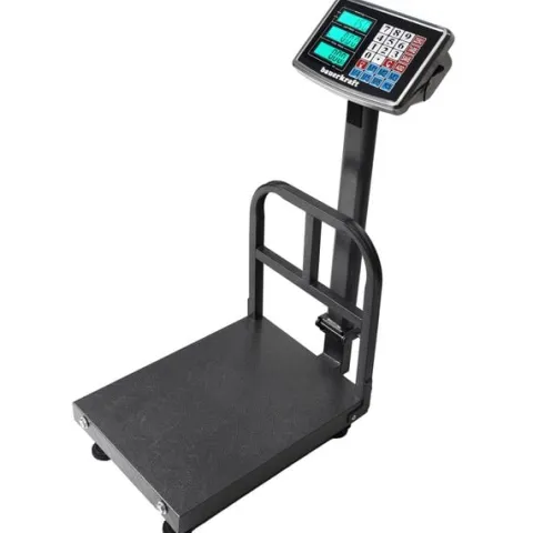 Elektroniczna waga magazynowa sklepowa platformowa towarowa przemysłowa LCD