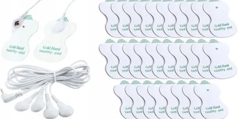 Elektrostymulator mięśni I nerwów MASAŻER TENS EMS stymulator ZESTAW XXL