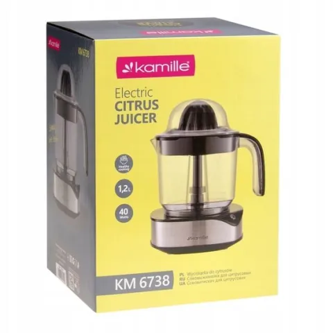 ELEKTRYCZNA WYCISKARKA JUICER DO CYTRUSÓW SOKÓW OWOCÓW KAMILLE
