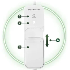 Elektryczny ogrzewacz do stóp Berdsen BD-970