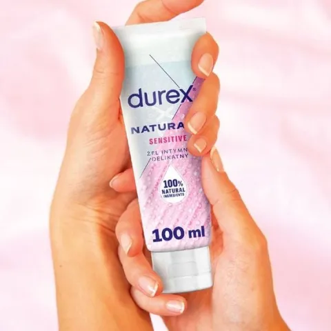 Żel intymny DUREX Naturals Sensitive naturalny bezpieczny delikatny na bazi