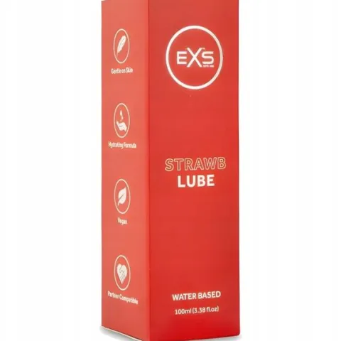 Żel intymny EXS STRAWBERRY 100ml oralny truskawkowy lubrykant na bazie wody