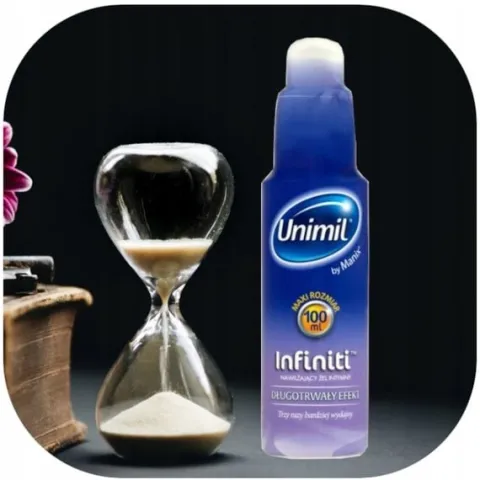 Żel intymny UNIMIL INFINITI do seksu analny MEGA WYDAJNY lubrykant 100 ml