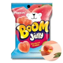 Żelki Orion o smaku brzoskwiniowym Boom Jelly Up soczyste 52,5g