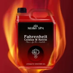 Żel pod prysznic FAHRENHEIT CELSIUS & KELVIN zapach perfum 5L DEN