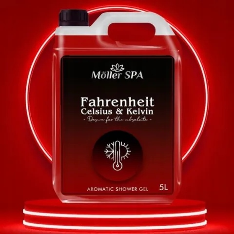 Żel pod prysznic FAHRENHEIT CELSIUS & KELVIN zapach perfum 5L DEN
