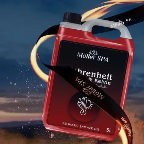 Żel pod prysznic FAHRENHEIT CELSIUS & KELVIN zapach perfum 5L DEN