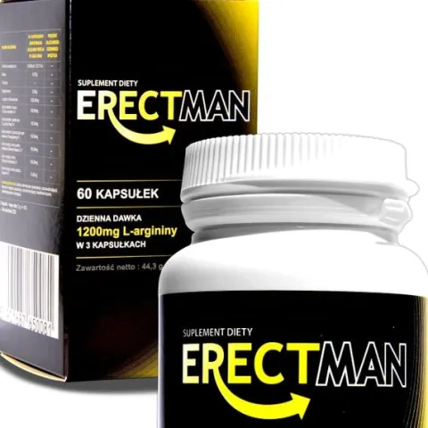 ERECTMAN MOCNA EREKCJA POTENCJA KURACJA NA ZWIĘKSZENIE MĘSKIEJ WYDAJNOŚCI