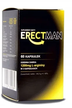 ERECTMAN MOCNA EREKCJA POTENCJA KURACJA NA ZWIĘKSZENIE MĘSKIEJ WYDAJNOŚCI