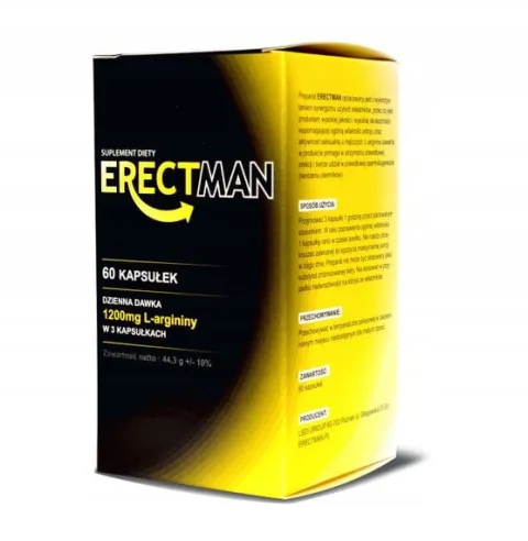 ERECTMAN MOCNA EREKCJA POTENCJA KURACJA NA ZWIĘKSZENIE MĘSKIEJ WYDAJNOŚCI