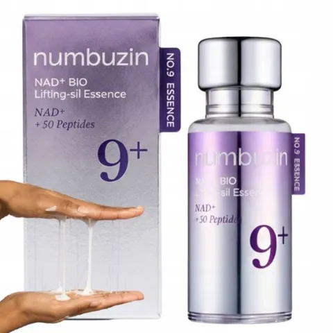 Esencja Liftingująca do twarzy anti-age Wygładza Numbuzin No.9 NAD Bio 30ml
