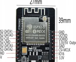 ESP-32 cam kamera ip wifi bluetooth 2Mpx arduino