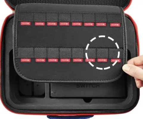 ETUI CASE WALIZKA MARIO KUFER TORBA DO NINTENDO SWITCH V1 V2 OLED 2 w 1