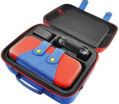 ETUI CASE WALIZKA MARIO KUFER TORBA DO NINTENDO SWITCH V1 V2 OLED 2 w 1