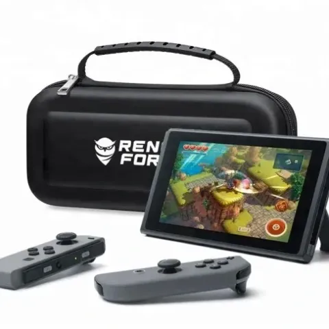 Etui Case WZMOCNIONY Do Nintendo Switch V1 V2 OLED + Szkło hartowane H9