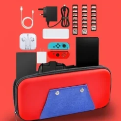 Etui Case WZMOCNIONY Do Nintendo Switch OLED Szkło