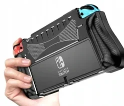 Etui do Nintendo Switch Oled 7.0 karbon czarne