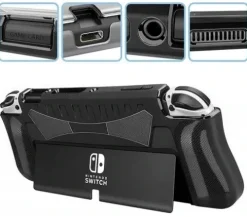 Etui do Nintendo Switch Oled 7.0 karbon czarne