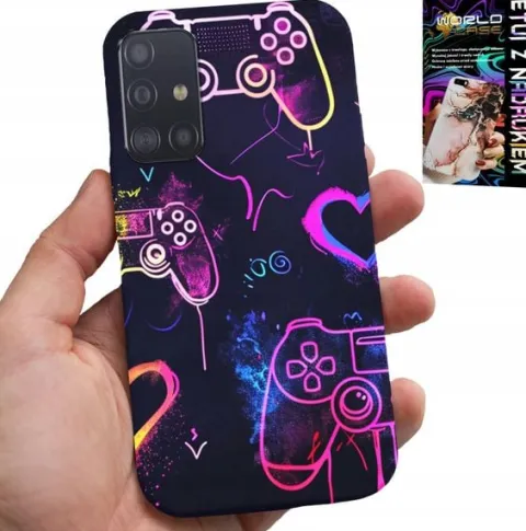 ETUI DO SAMSUNG GALAXY A51 - CASE DLA GRACZA, GRA, WZORY DLA GAMERA