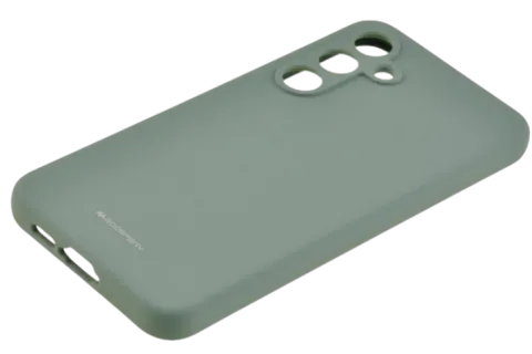Etui Mercury Goospery Silicone do Samsung Galaxy S24 Fe zielony