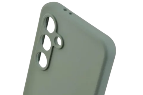 Etui Mercury Goospery Silicone do Samsung Galaxy S24 Fe zielony