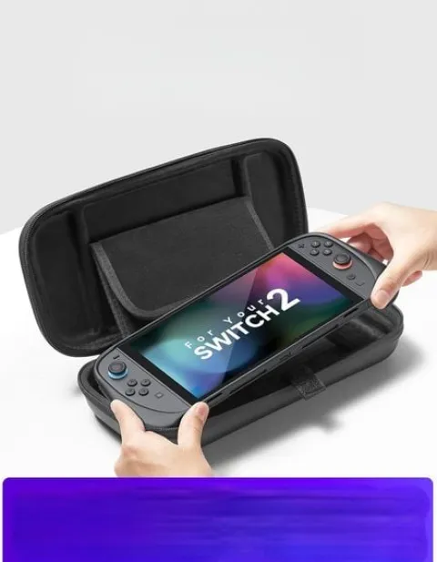 Etui Ochronne Do Nintendo Switch 2 Twarde Duża Pojemność Pasek Podróżne