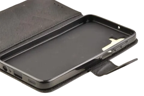 Etui portfel Fancy Case do Samsung Galaxy A15 5G / A15 4G czarny