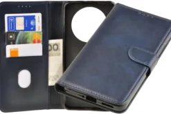 Etui portfel Wallet do Realme 12+ 5G / 12 Plus / 12 4G granatowy