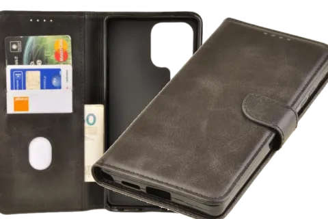 Etui portfel Wallet do Samsung Galaxy S25 Ultra czarny