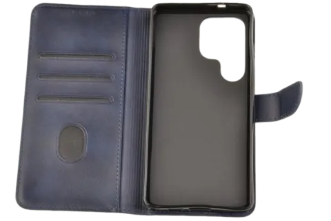 Etui portfel Wallet do Samsung Galaxy S25 Ultra granatowy